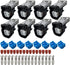 8PCS Performance 60131 Fuel Injector Connector Kit Compatible with EV6/USCar Style Injectors...