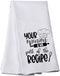 Funny Kitchen Towels Your Opinion is Not Part of The Recipe Decorative Dish Towels with Sayings (Part of The Recipe)...