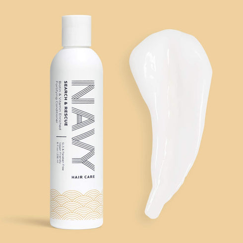 NAVY Search and Rescue Conditioner - Paraben-Free Biotin and Hair Vitamin Enriched Fortifying Hair Conditioner - 8 fl oz (Search and Rescue Condit...
