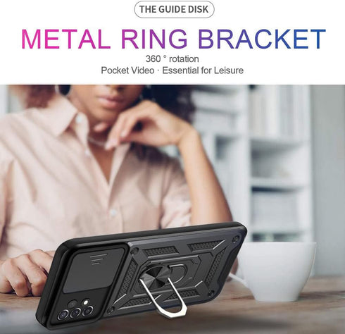 for Samsung Galaxy A23 5G Case: Phone Case with Screen Protector for Samsung Galaxy A23 5G,?????? ?????? "???????????? ?????? ????" - Black...