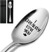 I Cerealsly Love You,Funny Engraved Stainless Spoon,Coffee/Tea/Ice Cream/Dessert/Cereal Spoon for Women Men,Couple Spoon,Valentine's Day Gifts(Wit...