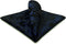 S&W SHLAX&WING Navy Pocket Square Black Patterned Handkerchief for Men Silk...