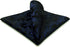 S&W SHLAX&WING Navy Pocket Square Black Patterned Handkerchief for Men Silk...