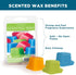 Scentsationals Wax Melts, Wax Cubes Strong Scent - Honeysuckle Nectar - Long Lasting Scented Melts for Warmer, 10oz (24-Cubes)...