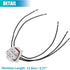 uxcell Fuel Pump Connector Pigtail Replacement for Toyota 5pin...