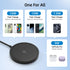 Wireless Charger, 15W Max Fast Magnetic Wireless Charging Pad Compatible with iPhone 15/14/13/12 Series, AirPods Pro 2 with AC Adapter Black...