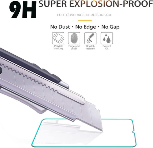 beukei (3 Pack) Compatible for Nokia C110 Screen Protector Tempered Glass,Touch Sensitive,Case Friendly, 9H Hardness...