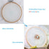 BENBO Embroidery Kits for Beginners with Pattern, Dandelion Hand Embroidery Cross Stitch Needlepoint Crafts with Color Pattern Cloth, 15cm Bamboo ...