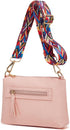 Makes Small Crossbody Bags for Women Gifts Shoulder Purses Vegan Leather Handbags with adjustable 2 Guitar Wide Straps...