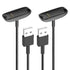 Threeeggs 2 Pack Charger for Fitbit Inspire 2 USB Charging Cable Dock Cord 3.3 ft / 100cm...
