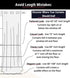 HLC.ME Abbey Faux Linen Textured Semi Sheer Privacy Light Filtering Transparent Window Grommet Floor Length Thick Curtains Drapery Panels for Offi...
