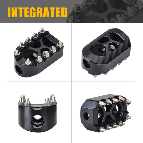 Sresk MX Style Anti-Skid Gear Knurled Shifter Peg for H-D Harley Motorcycle Shift Peg 360 Degree Roating for Touring Street Glide Sportster 883 12...