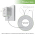 Doorbell Transformer 24V 500MA Doorbell Power Adapter AC110-120V to AC24V, Compatible with Ring, Nest, Eufy, Wyze, Arlo Visual Doorbell (with 32.8...