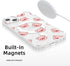 MAYCARI Cute Pink Pig Magnetic Case for iPhone 15 Plus Compatible with MagSafe, Slim Clear Animal Pattern Phone Cover for Girls Women Soft TPU Har...