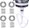Stainless Steel Spring and Washer Fit Compatible with Kitchenaid Stand Mixer 3.5/4/5/6/7/8 Quart...