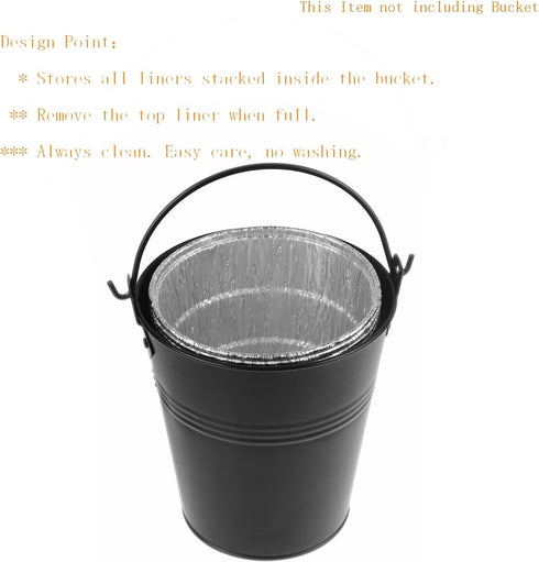Grease Bucket Liners Replacment Traeger, Z Grill, Green Mountain Pellet Wood Smoker (15, Liners)...