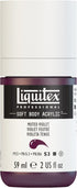 Liquitex Professional Soft Body Acrylic Paint, 59ml (2-oz) Bottle, Muted Violet...