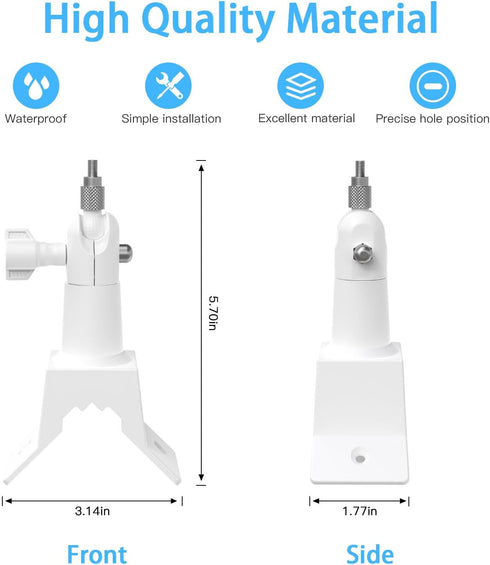 Wall Corner Mount for Eufy Security S220 Indoor Cam and Eufy Security Solo IndoorCam P24 Cameras (White)...
