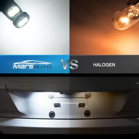 Marsauto 194 LED Bulbs T10 168 192 2825 W5W Replacement Bulbs for Interior Dome Map License Plate Lights Door Courtesy Trunk Lamp 480LM 6000K Xeno...