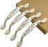 WMYCONGCONG 4 PCS Cabinet Handle Pull 5" Ceramic Drawer Pulls European Style Handles for Kitchen Bathroom Cabinets Cupboard Dresser...