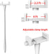 Universal Baby Camera Holder&Secure Baby Monitor Shelf Compatible with Infant Optics DXR 8/DXR-8 Pro & Most Brands,afely Attach to Crib or Furnitu...