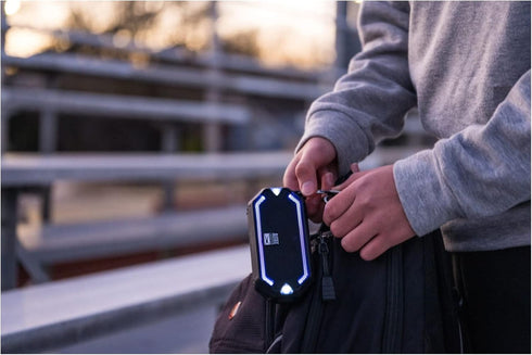 Altec Lansing - HydraMini Wireless Bluetooth Speaker, IP67 Waterproof USB C Rechargeable Battery with 6 Hours Playtime, Compact, Shockproof, Snowp...