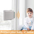 Goodv Child Proof Window Sliding Door Lock 2 Grey Packs (Suit for Working Space Over 0.42in and Under 1.18in) Security Your Baby Safe and Protect ...