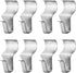 LEGLO No-Hole Needed Vinyl Siding Hooks Hangers for Hanging 8 Pack fot Picture Water Pump Wall Hooks for Hanging Frames...
