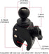 Tough Clamp Base with 1'' Rubber Ball Head...