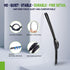 OEM QUALITY 22" + 20" PARRATI Premium All-Season Windshield Wiper Blades (Set of 2)...