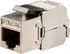 Monoprice Cat6A RJ-45 Keystone - Slim Type, 180-Degree, Shielded, Die Cast, Black - Entegrade Series...