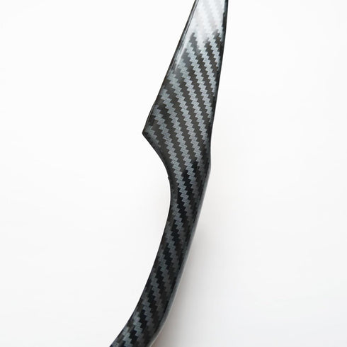 Sport Style Carbon Fiber Print Steering Wheel Trim for Cadillac XT5 CT6 2017 2018 2019 2020 2021 2022 2023 2024...