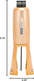 Cork Pops Legacy Wine Opener Built-in 4-Blade Foil Cutter Safe Cork Removal, Effortless Push Button Use, Needle Guard for Safety, Low-Pressure Car...