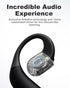 Open Ear Headphones, Bluetooth 5.3 Wireless Earbuds with Earhooks, 75 Hours Playtime, Fast Charging, Sweat Resistant, Digital Display Charging Cas...