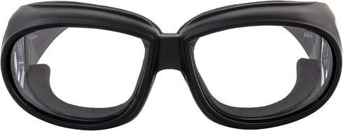 Global Vision Motorcycle Safety Sunglasses Fits Over Glasses Clear Lenses Meets ANSI Z87.1 Standards For Safety Eyewear Has Soft Airy Foam Padding...
