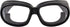 Global Vision Motorcycle Safety Sunglasses Fits Over Glasses Clear Lenses Meets ANSI Z87.1 Standards For Safety Eyewear Has Soft Airy Foam Padding...