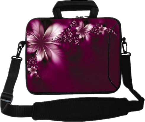 RICHEN 10 inches Messenger Bag Carrying Case Sleeve with Handle Accessory Pocket Fits 7 to 10-Inch Laptops/Notebook/ebooks/Kids tablet/Pad (7-10.2...