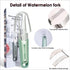 Watermelon Cutter Slicer Tool, 3-in-1 Stainless Steel Watermelon Fork Slicer and Popsicle Cutter with Clear Wall Hook, Portable Fruit Cutter Set f...