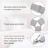 Foloda Bed Sheet Holders, 4 pcs Adjustable Fitted Sheet Straps for Bed Corner, bedsheet Holder Clips Fasteners Suspenders Locker Gripper Scrunchie...