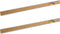 Bulletin Bar Strip, Cork Board Bar, 15" x 1", for Classroom, Office, Cubicle, Aluminum Frame (Silver),2 PACK...