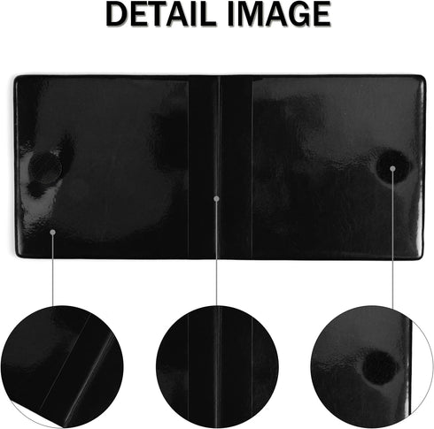 UYYE Car Registration and Insurance Card Holder, Vehicle Glove Box Car Organizer, Interior Car Accessories for Documents, Cards, License - 2 Pack...