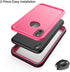 Cozycase Waterproof Case for iPhone XR, Shockproof Full-Body Rugged Bumper Case with Built-in Screen Protector for Apple iPhone XR 6.1 Inch 2018 R...