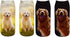 6 Pairs Funny Dog Ankle Socks Cute 3D Animal Low Cut Socks for Women...