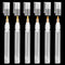 Acrylic Paint Markers, 6 Empty Paint Markers, 3 Pcs 3mm and 3 Pcs 6.5mm White Paint Pens Empty Acrylic Marker, Empty Paint Markers for Painting, R...