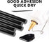 ENPOINT 72 Pack Black Hot Glue Sticks Bulk, 0.27x4" Mini Hot Glue Sticks for Car Dent Repair Handmade DIY Art Craft Home Office Project Craftwork ...