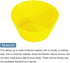 uxcell 18Pcs Silicone Cupcake Liners, Non-Stick Baking Cups, for Cooking Eggs, Baking Muffins and Make a Cake(Yellow)...