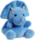 AURORA, hangtag, 33616, Palm Pals Tank Triceratops Dinosaur, 5In, Soft Toy, Blue...