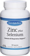 EuroMedica Zinc Plus Selenium - 60 Capsules - Immune & Respiratory Support - Non-GMO, Vegan - 60 Servings...