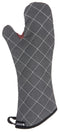 San Jamar Bestguard Oven Mitt with Reinforced Webguard Plus, Cotton, 17 Inches, Black...