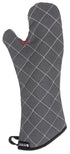 San Jamar Bestguard Oven Mitt with Reinforced Webguard Plus, Cotton, 17 Inches, Black...
